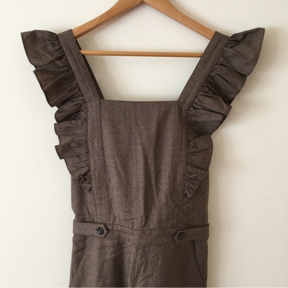 Ulla Johnson Ruffled Checked Jumpsuit - Picture 7 of 15